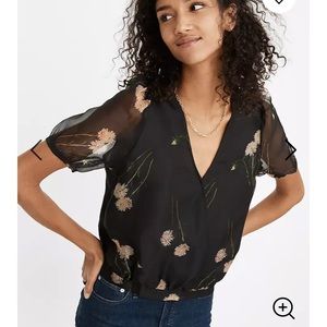 Madewell Organza Top